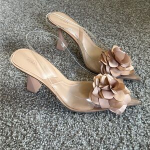 Zara Slingback Heels